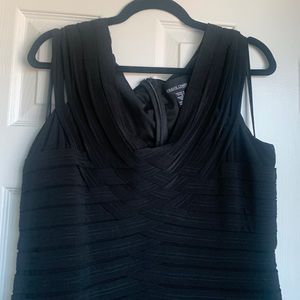 Frank Lyman Black Stretch Sleeveless Dress